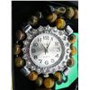 Image 2 : Tigers eye & crystal watch