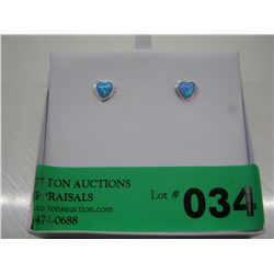 Australian Fire Opal Earrings
