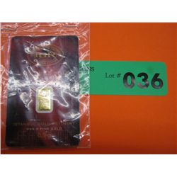 Solid Gold Bar