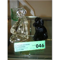 Two vintage 20's candy holders