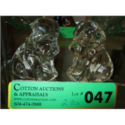 Pair of vintage 20's candy holders