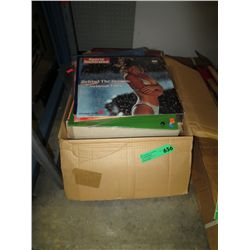 Box of laser discs