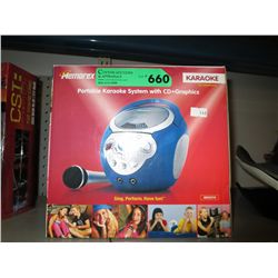 Memorex Portable Karaoke System