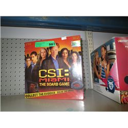 CSI: Miami board game, sealed in box