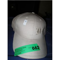 4 beige adjustable Harley Davidson brand caps