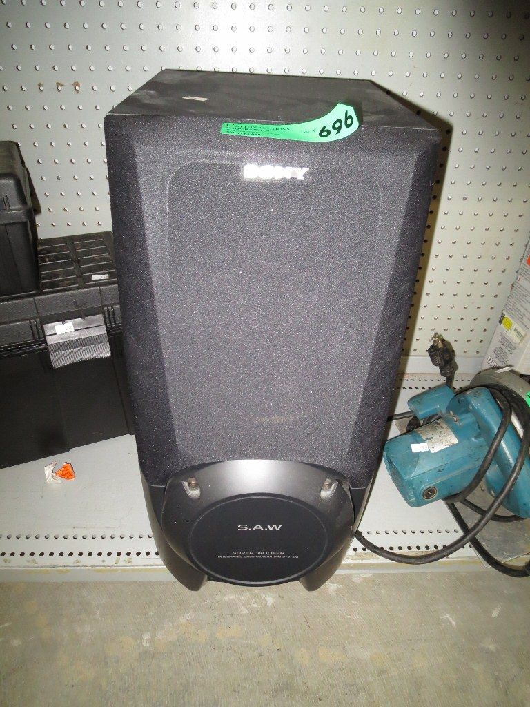 sony saw super woofer