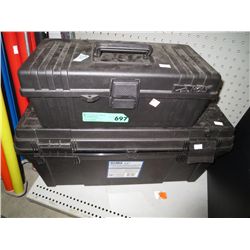 Two tool chests and contents