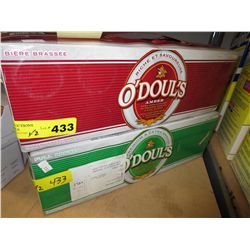 Two cases of O'Doul's non alcoholic beer