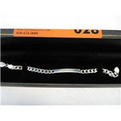 Solid .925 silver bracelet