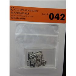 10 x .999 solid silver Statue of Liberty art bars