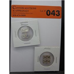 Collector's US mint .999 solid buffalo bars