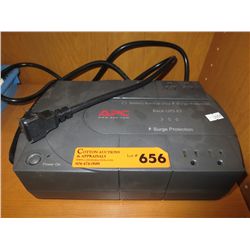 Battery backup surge protector