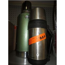 Two thermoses