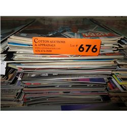 7" tall stack of comic books
