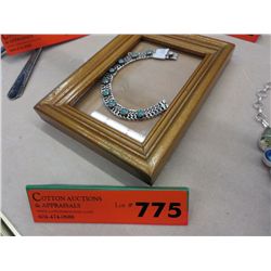 Sterling and turquoise vintage bracelet