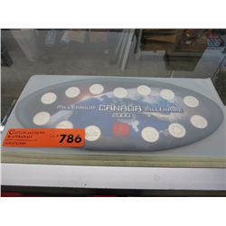 Canada Millennium coin collection year 2000