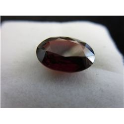 Beautiful rich red oval cut 3.50 carat garnet