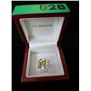 Image 2 : Filigree citrine gemstone ring in .925 silver