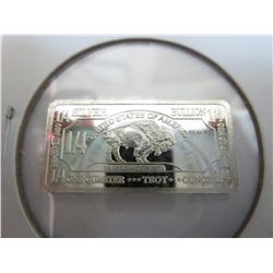 American mint .999 solid silver buffalo bar