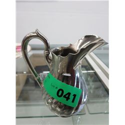 Antique silver pitcher, with hallmarks