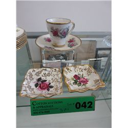 Three pieces of china