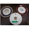 Image 1 : 3 English commerorative  plates