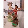 Image 1 : Two glazed figurines