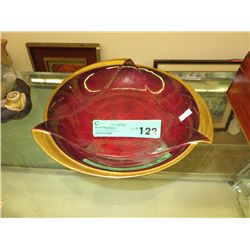 Carlton Ware dish "Rouge Royale"