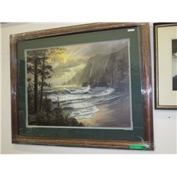 "Golden Surf" by Fred Buskewitz