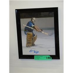 Signed Hockey photo - signed by "Charlie Hodge"