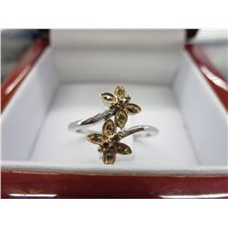 Rare red diamond ring