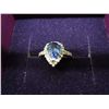 Image 1 : Tanzanite & Diamond ring