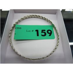 Taxco silver bangle bracelet