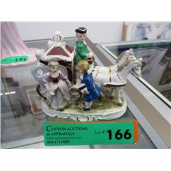 China figurine of carriage