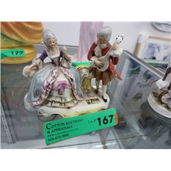 German china figurine 6" long, 5" tall