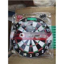 Win-Max dart board with darts - NEW