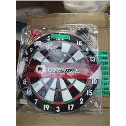 Win-Max dart board with darts - NEW