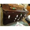 Image 1 : Dresser with 9 drawers and mirror