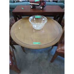 Round mid century modern coffee table