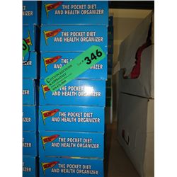 10 x Pocket Diet & Health Organizers