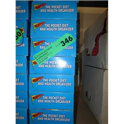 10 x Pocket Diet & Health Organizers