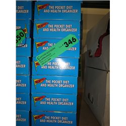 10 x Pocket Diet & Health Organizers