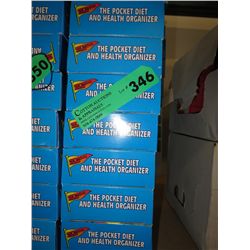 10 x Pocket Diet & Health Organizers