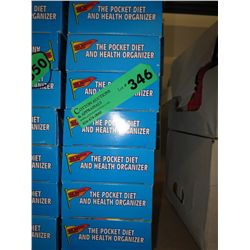 10 x Pocket Diet & Health Organizers