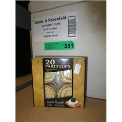 Case of mini tart shells