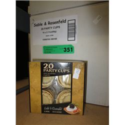 Case of mini tart shells