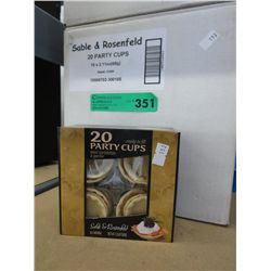 Case of mini tart shells