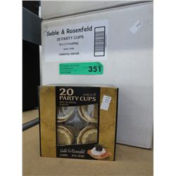 Case of mini tart shells