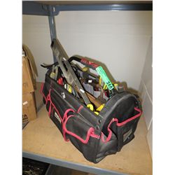 Husky tool tote containing tools