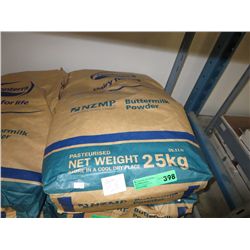 25 kg bag of buttermilk powder